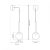 Wall lamp PARMA 1xE14