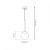 Pendant lamp PARMA 1xE14