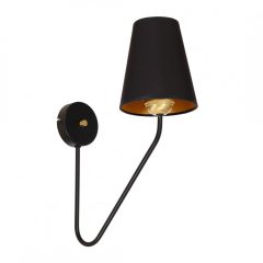 Wall lamp VICTORIA BLACK 1xE27