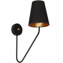 Wall lamp VICTORIA BLACK 1xE27