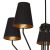 Chandelier VICTORIA BLACK 5xE27