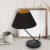 Table lamp VICTORIA BLACK 1xE27
