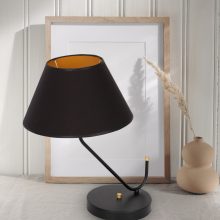 Table lamp VICTORIA BLACK 1xE27