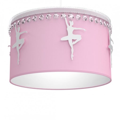 Pendant lamp BALETNICA PINK 1XE27