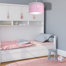 Pendant lamp BALETNICA PINK 1XE27
