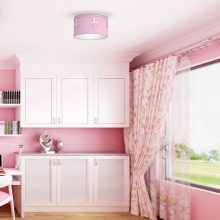 Ceiling  lamp BALETNICA PINK 1xE27