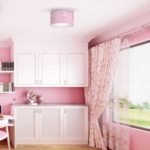Ceiling  lamp BALETNICA PINK 1xE27