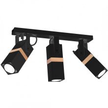 Ceiling  lamp VIDAR BLACK 3xGU10