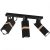 Ceiling  lamp VIDAR BLACK 3xGU10