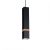 Pendant lamp VIDAR BLACK 1xGU10