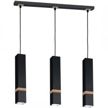 Pendant lamp VIDAR BLACK 3xGU10
