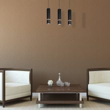 Pendant lamp VIDAR BLACK 3xGU10