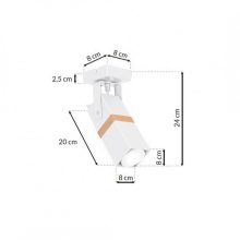 Wall lamp VIDAR WHITE 1xGU10