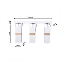 Ceiling  lamp VIDAR WHITE 3xGU10