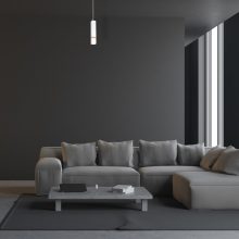 Pendant lamp VIDAR WHITE 1xGU10