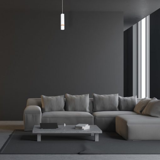 Pendant lamp VIDAR WHITE 1xGU10
