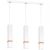 Pendant lamp VIDAR WHITE 3xGU10