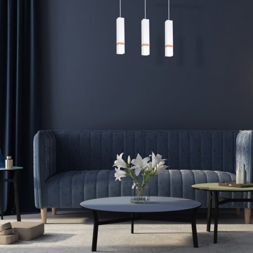 Pendant lamp VIDAR WHITE 3xGU10