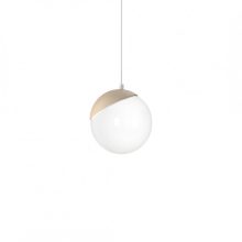 Pendant lamp SFERA WOOD 1xE14