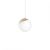 Pendant lamp SFERA WOOD 1xE14