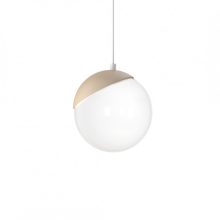 Pendant lamp SFERA WOOD 1xE14