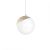 Pendant lamp SFERA WOOD 1xE14