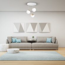 Pendant lamp SFERA WOOD 3xE14