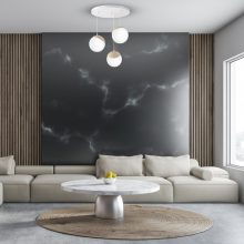 Pendant lamp SFERA WOOD 3xE14