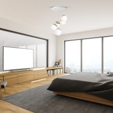 Pendant lamp SFERA WOOD 5xE14