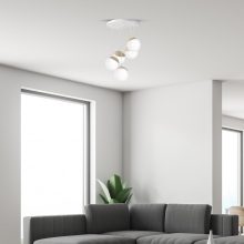 Pendant lamp SFERA WOOD 5xE14