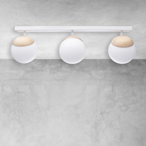 Ceiling  lamp SFERA WOOD 3xE14