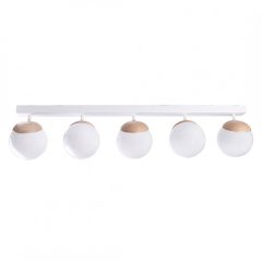 Ceiling  lamp SFERA WOOD 5xE14