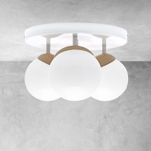 Ceiling  lamp SFERA WOOD 3xE14