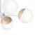 Chandelier SFERA WOOD 5xE14