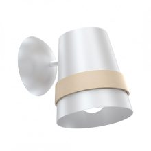 Wall lamp VENEZIA WHITE 1xE27