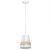 Pendant lamp VENEZIA WHITE 1xE27