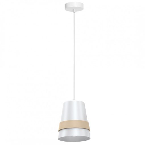 Pendant lamp VENEZIA WHITE 1xE27