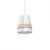 Pendant lamp VENEZIA WHITE 1xE27