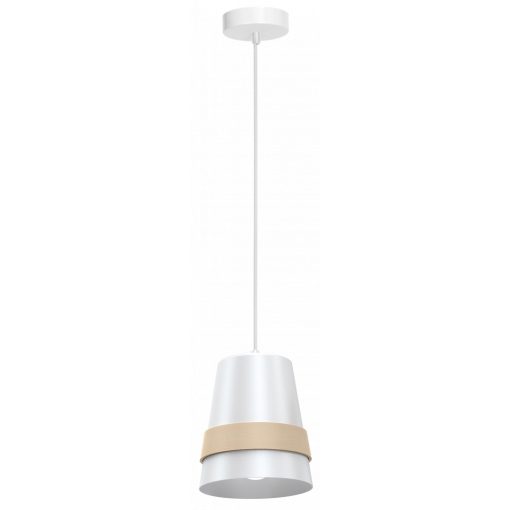 Pendant lamp VENEZIA WHITE 1xE27