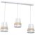 Pendant lamp VENEZIA WHITE 3xE27