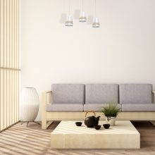 Pendant lamp VENEZIA WHITE 3xE27