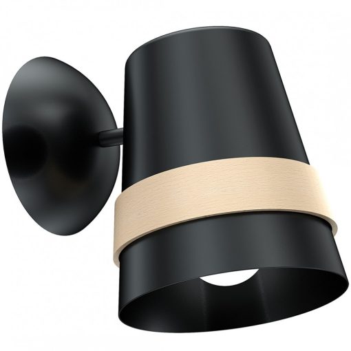 Wall lamp VENEZIA BLACK 1xE27