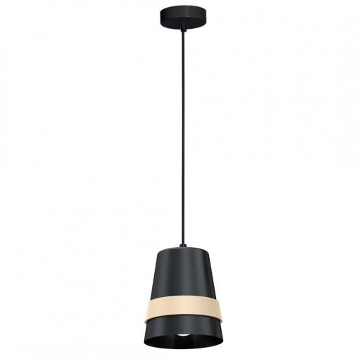 Pendant lamp VENEZIA BLACK 1xE27