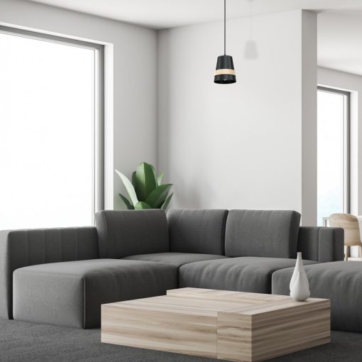 Pendant lamp VENEZIA BLACK 1xE27
