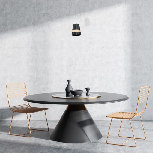 Pendant lamp VENEZIA BLACK 1xE27
