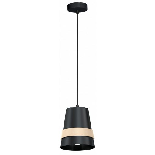 Pendant lamp VENEZIA BLACK 1xE27