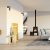 Wall lamp WEST BLACK 1xGU10
