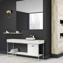 Wall lamp WEST BLACK 1xGU10