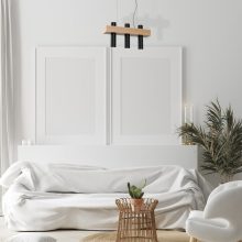 Pendant lamp WEST BLACK 3xGU10