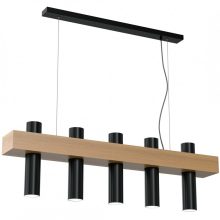 Pendant lamp WEST BLACK 5xGU10